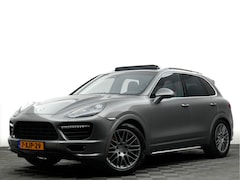 Porsche Cayenne - 4.8 Turbo 500pk (DVD, TV, panodak, matrix, burmester, standkachel, keramisch, alcantara he