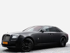 Rolls-Royce Ghost - 6.6 V12 575pk Mansory Black Edition (22 inch, panodak, dvd.tv, luchtvering, pianolak)