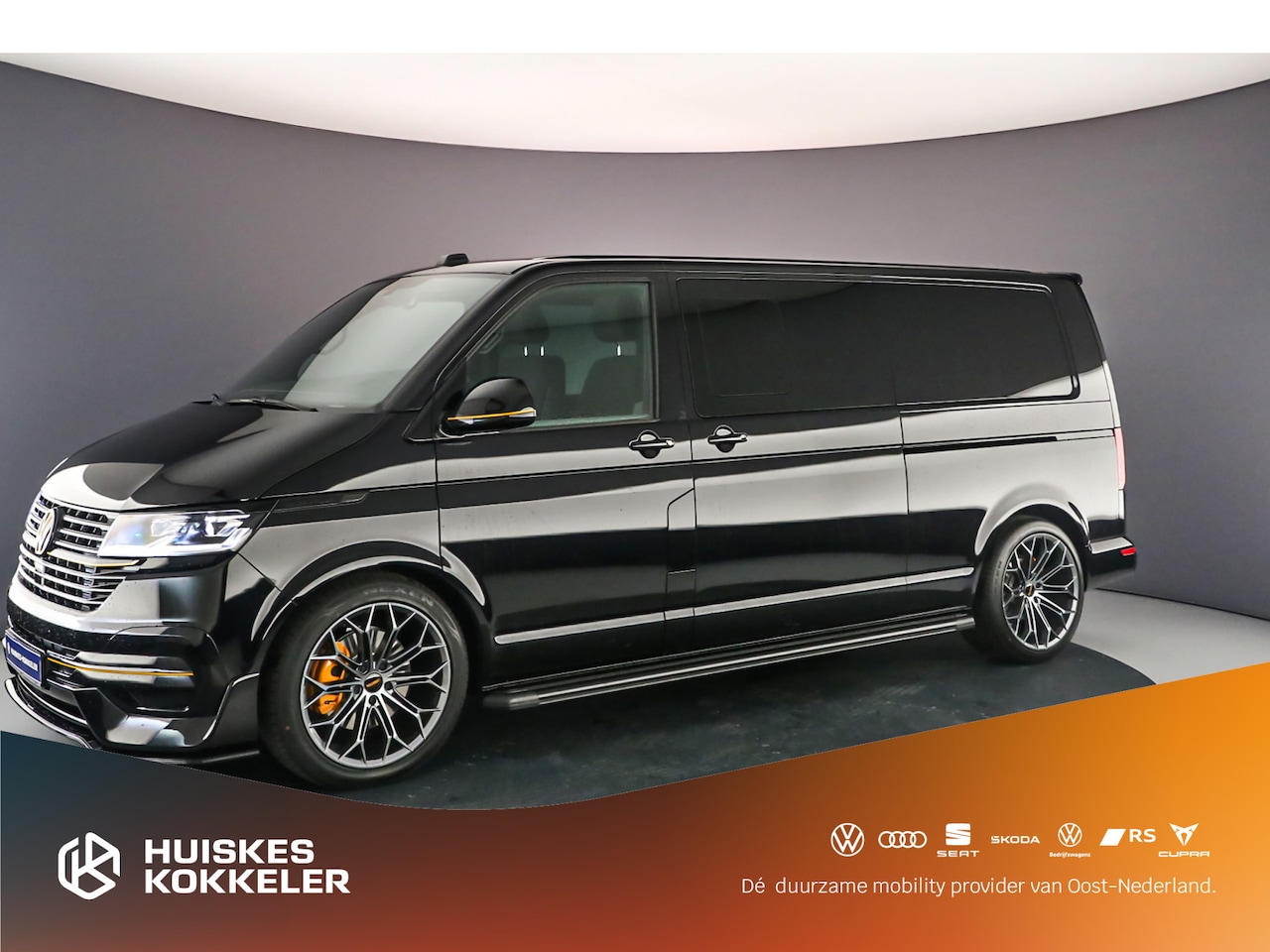 Volkswagen Transporter - Dubbel Cabine T6.1 2.0 TDI 204PK DSG L2H1 Rijklaar Prijs | LED Koplampen |Verlaagd | 20 In - AutoWereld.nl