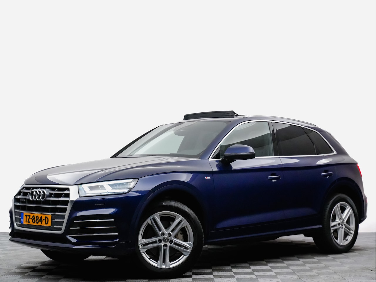 Audi Q5 - 45 TFSI 252pk quattro S Line Sport Edition (panodak,360,leer,keyless,bose) - AutoWereld.nl