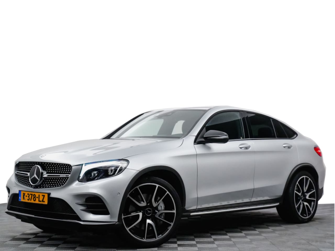 Mercedes-Benz GLC-klasse Coupé - 43 AMG BiTurbo 370pk 4MATIC burmester,sfeerverichting,360,stuurverwarming) - AutoWereld.nl