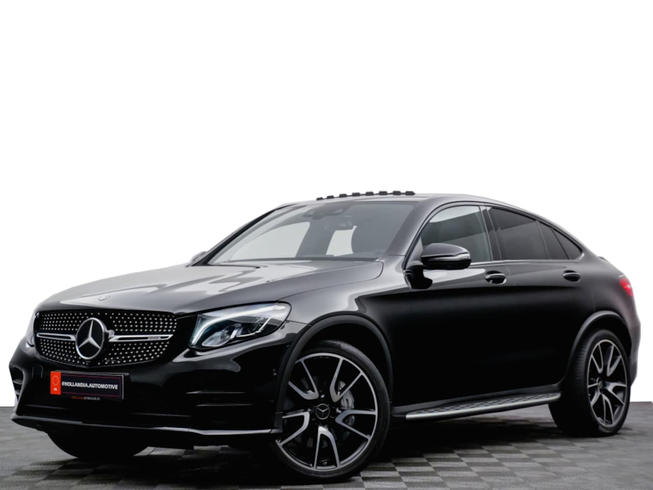 Mercedes-Benz GLC-klasse Coupé - AMG 43 4MATIC 370pk BiTurbo Designo (panodak,leer,sidebars) - AutoWereld.nl