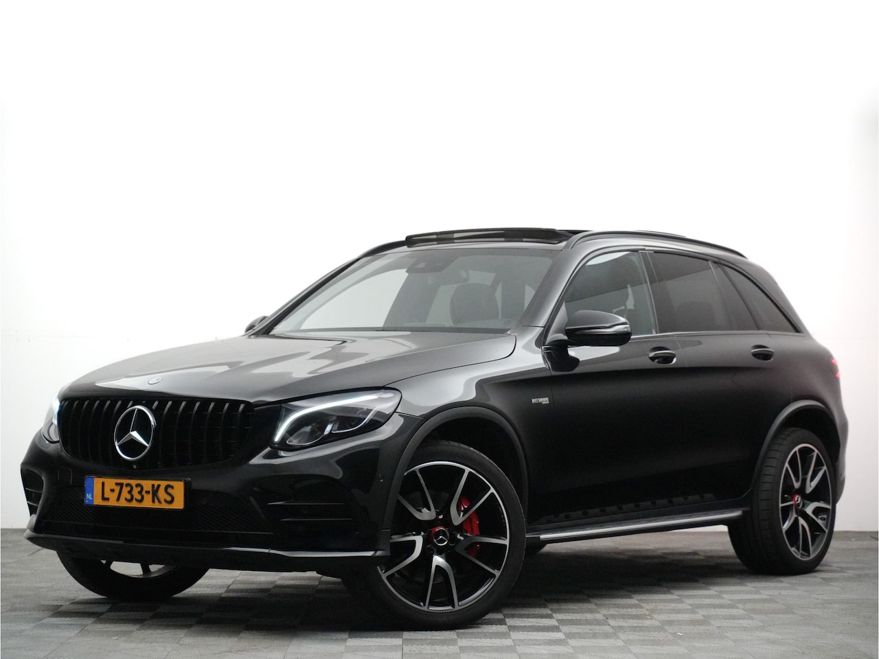 Mercedes-Benz GLC-klasse - 43 AMG 370pk 4MATIC (leer,panodak,burmester,sfeerverlichting,360,keyless) - AutoWereld.nl