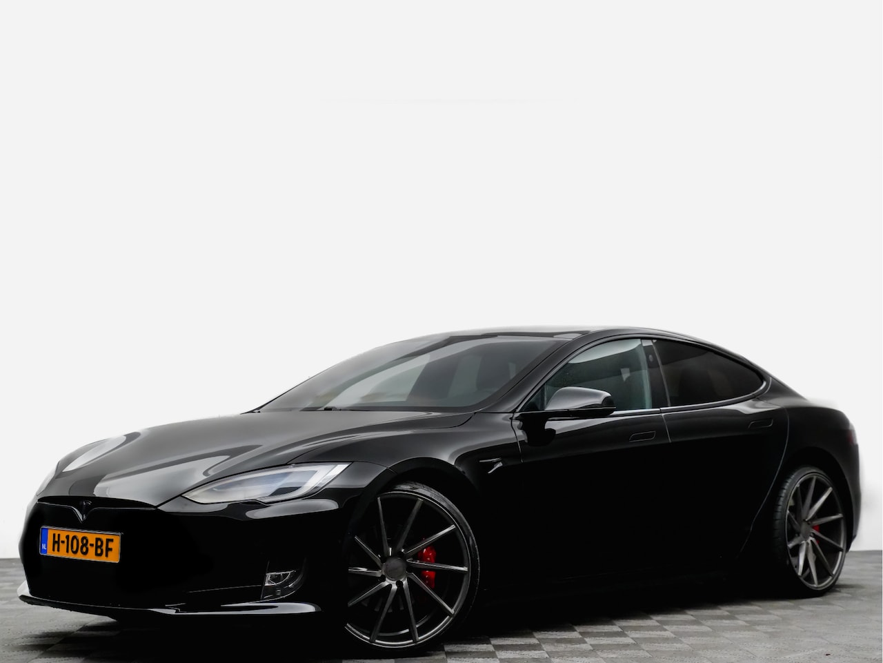 Tesla Model S - 100D Performance Ludicrous 750pk/970nm Full Black (panodak,autopilot) - AutoWereld.nl