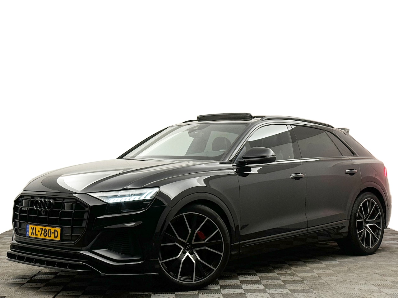 Audi Q8 - 50 TDI 286pk quattro RS Design (panodak,leer,360,adaptive cruise,B&O,matrix) - AutoWereld.nl