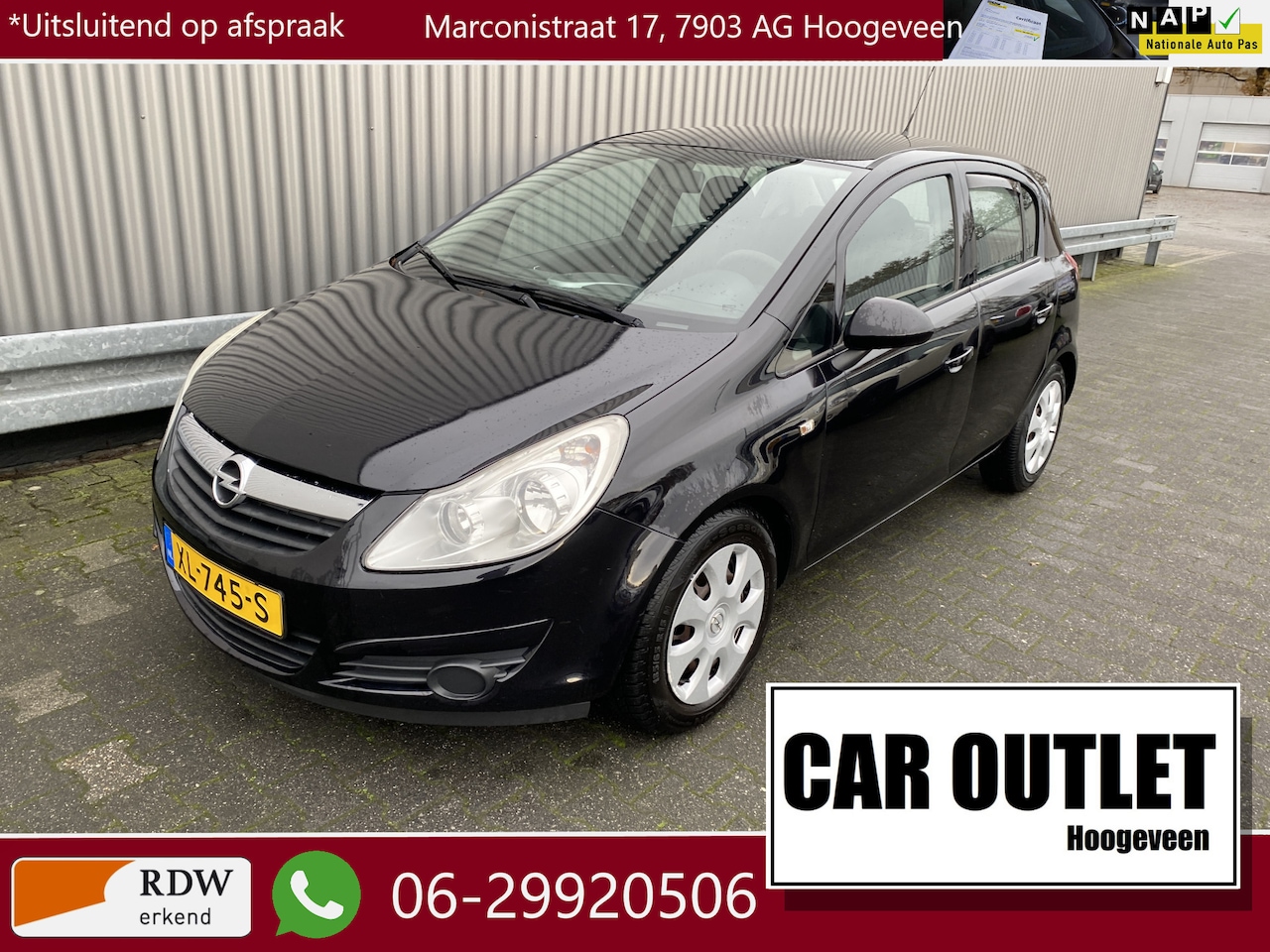 Opel Corsa - 1.2-16V Edition 1.2-16V Edition 5-Drs, Airco, Geïntegr.Fietsendrager, nw. APK – Inruil Mogelijk – - AutoWereld.nl