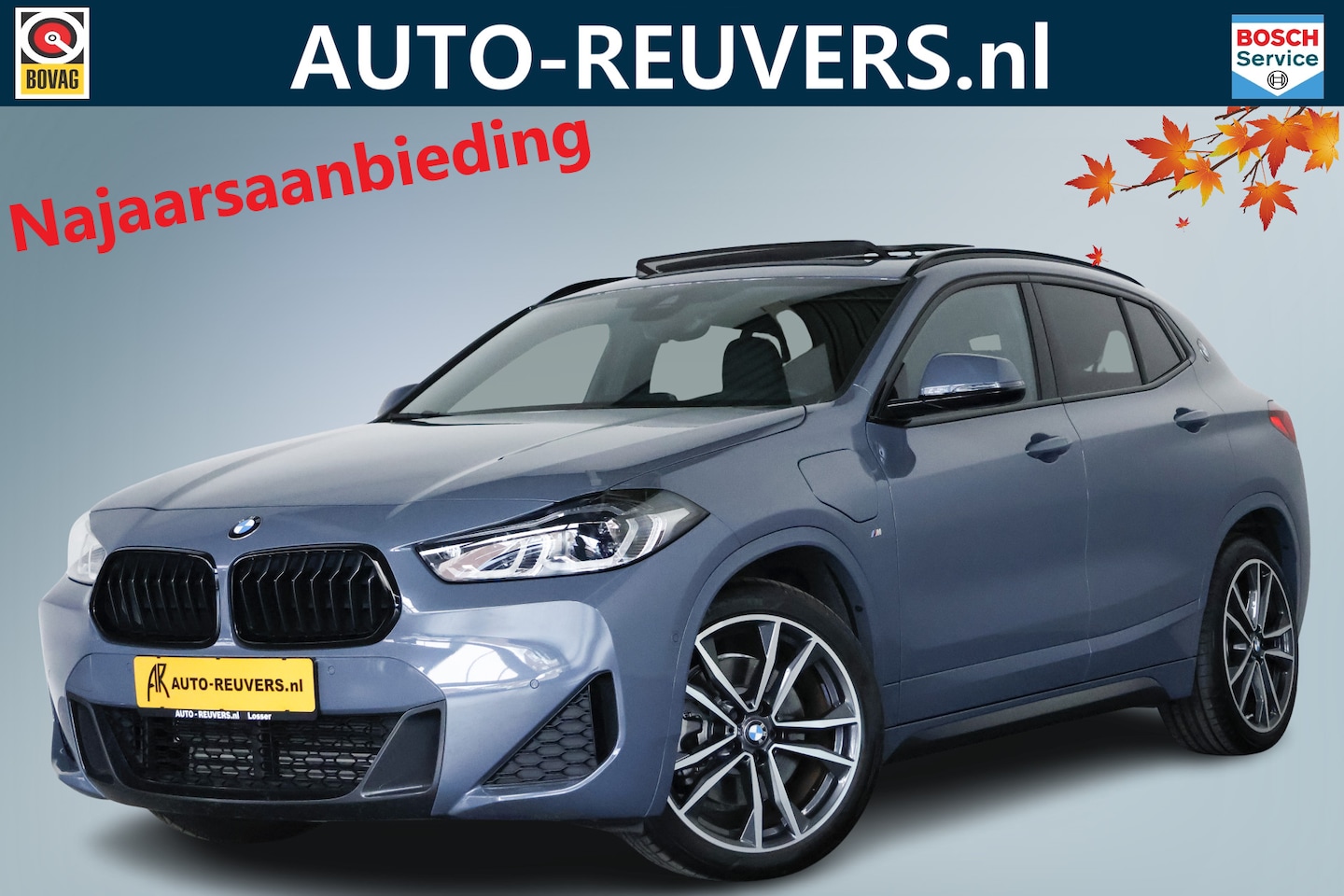 BMW X2 - xDrive25e M-Sport / Opendak / HUD / HarmanKardon / CarPlay / Leder - AutoWereld.nl