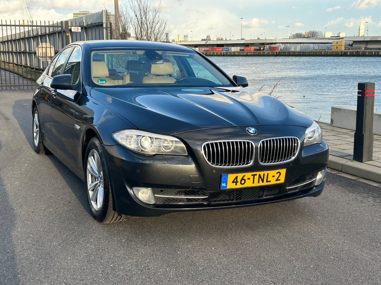 BMW 5-serie - 530i High Executive 3.0 i 272 PK AUT8 CAMERA SOFTCLUIS HEAD-UP LEDER - AutoWereld.nl