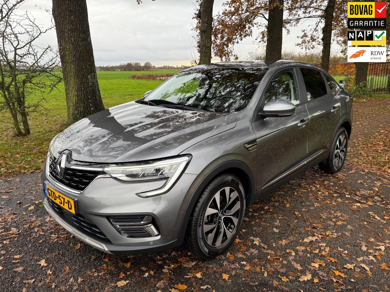 Renault Arkana - 1.6 E-Tech Hybrid 145 GT / Navi / Xenon / Camera / Apk - AutoWereld.nl