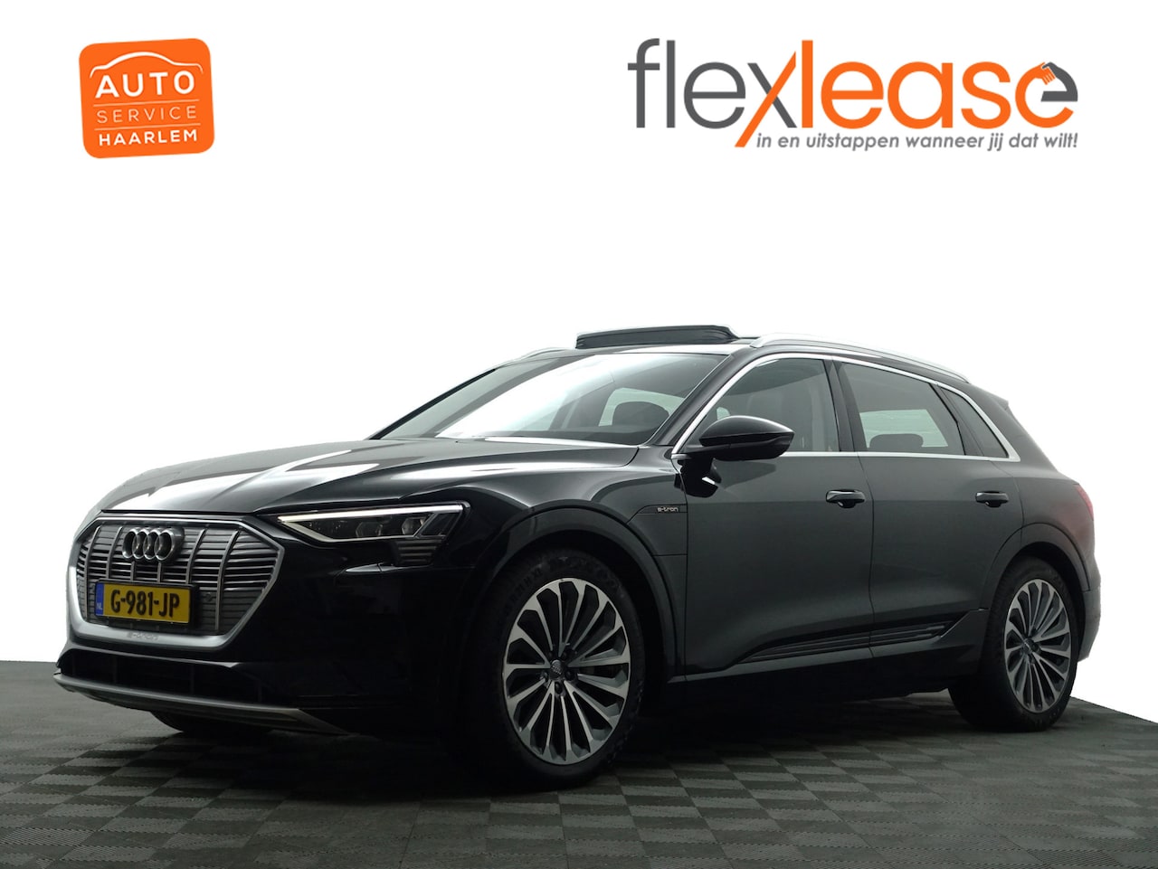 Audi e-tron - e-tron 55 Quattro advanced 95 kWh- Panoramadak, Bang Olufsen, Memory, CarPlay, Xenon led, - AutoWereld.nl