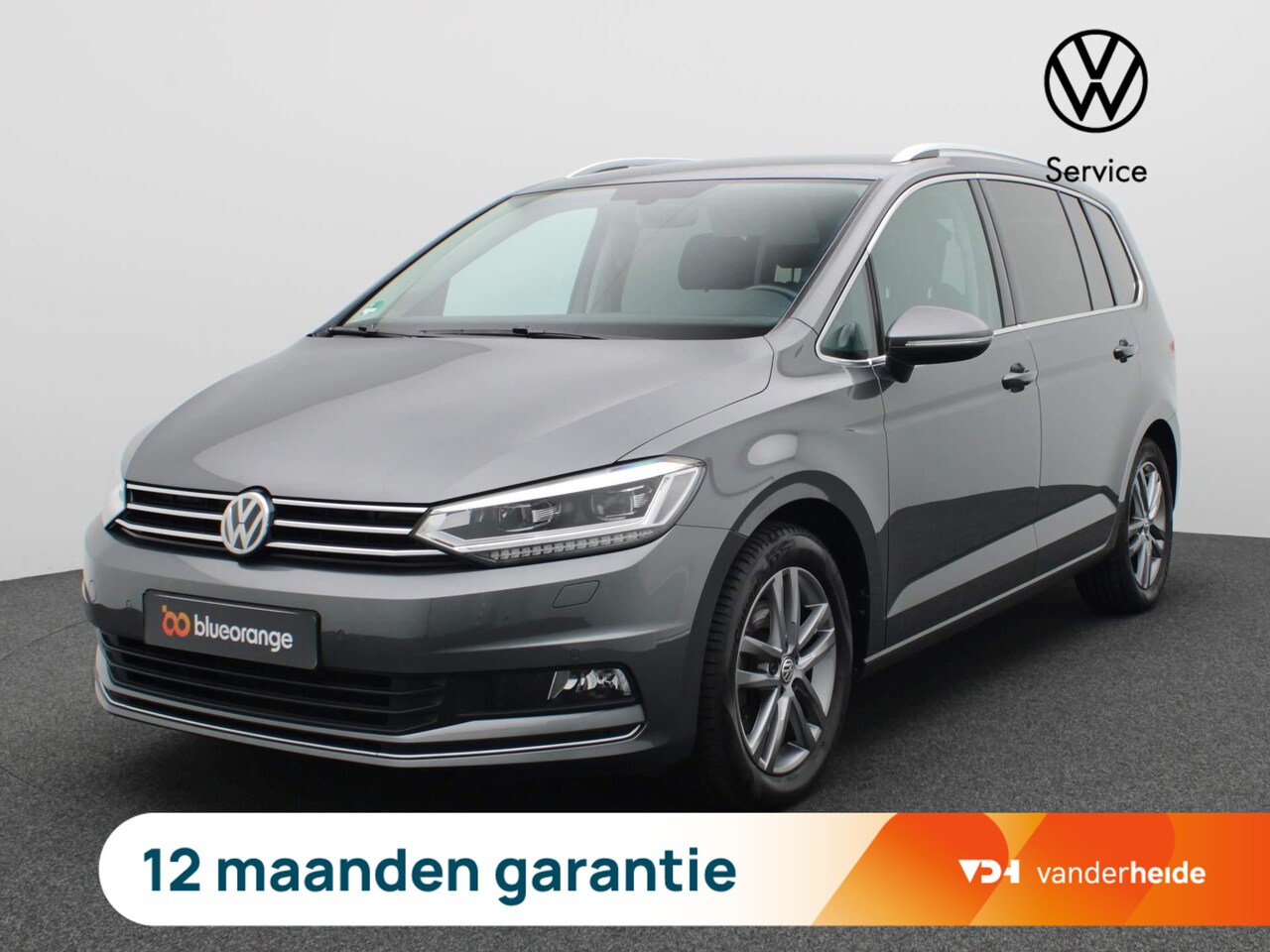 Volkswagen Touran - 1.5 TSI Highline 7p 150PK DSG Navi, Adaptieve Cruise, Clima, Stoelverwarming, PDC voor en - AutoWereld.nl