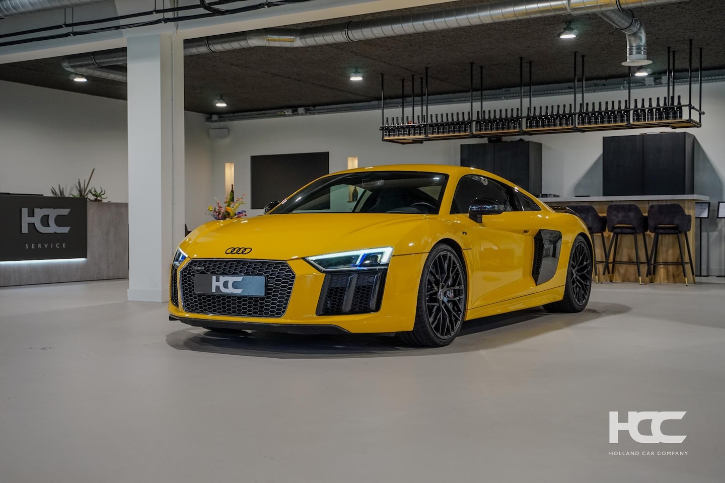 Audi R8 - V10 Plus | Carbon | Vegas Yellow | Recaro - AutoWereld.nl