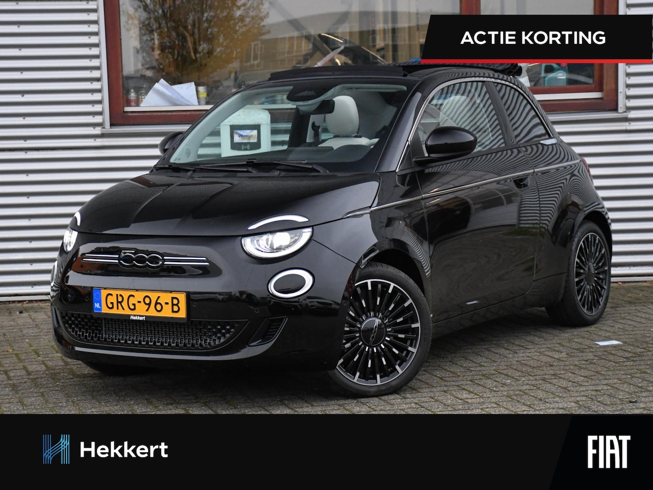 Fiat 500 C - La Prima 42kWh 118pk Automaat LEDER | PDC + CAMERA | STOELVERWARMING | ADAP. CRUISE | DIGI - AutoWereld.nl