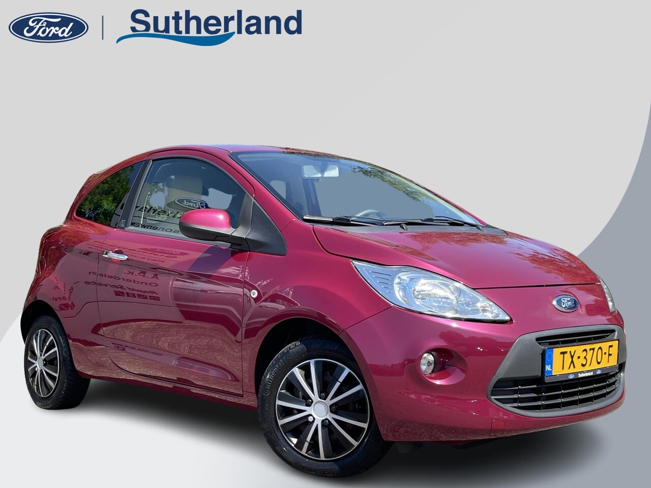 Ford Ka - 1.2 Titanium X 69pk Full Leder | Climate control | Multifunctioneel Stuur| Lichtmetaal - AutoWereld.nl