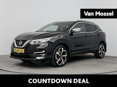 Nissan Qashqai - 1.3 DIG-T Tekna + 160pk | Automaat | Navigatie | Trekhaak | Panoramadak | Lederen Bekledin