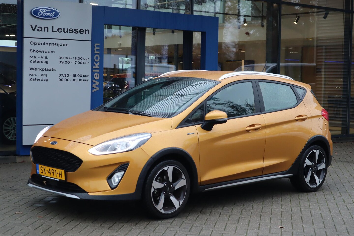 Ford Fiesta - 1.0 EcoBoost Active First Edition AD-CRUISE KEYLESS PARK-SENSOREN LM-VELGEN NL-AUTO - AutoWereld.nl