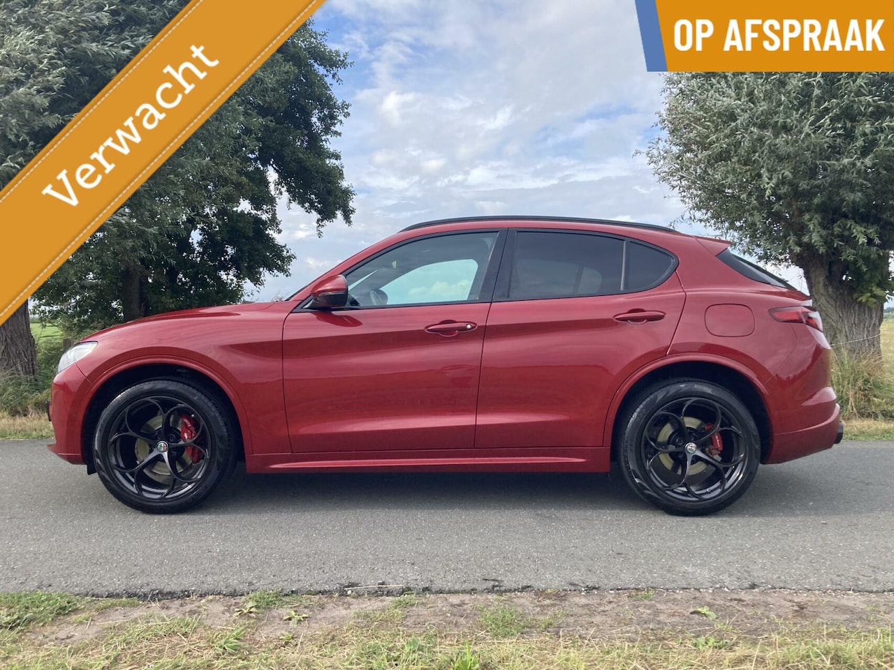 Alfa Romeo Stelvio - 2.0t Q4 Rosso Competzione, Avanti Style!! - AutoWereld.nl