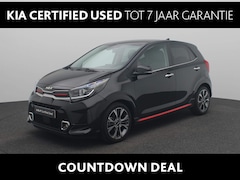 Kia Picanto - 1.0 T-GDi GT-Line 5p 100 PK | Leder | Open Dak | Stoelverwarming | Camera | Clima | Navi |