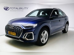 Audi Q5 Sportback - 50 TFSI e S edition 300 PK Panoramadak, El.trekhaak + klep, Stoel-stuur en achterbankverw.