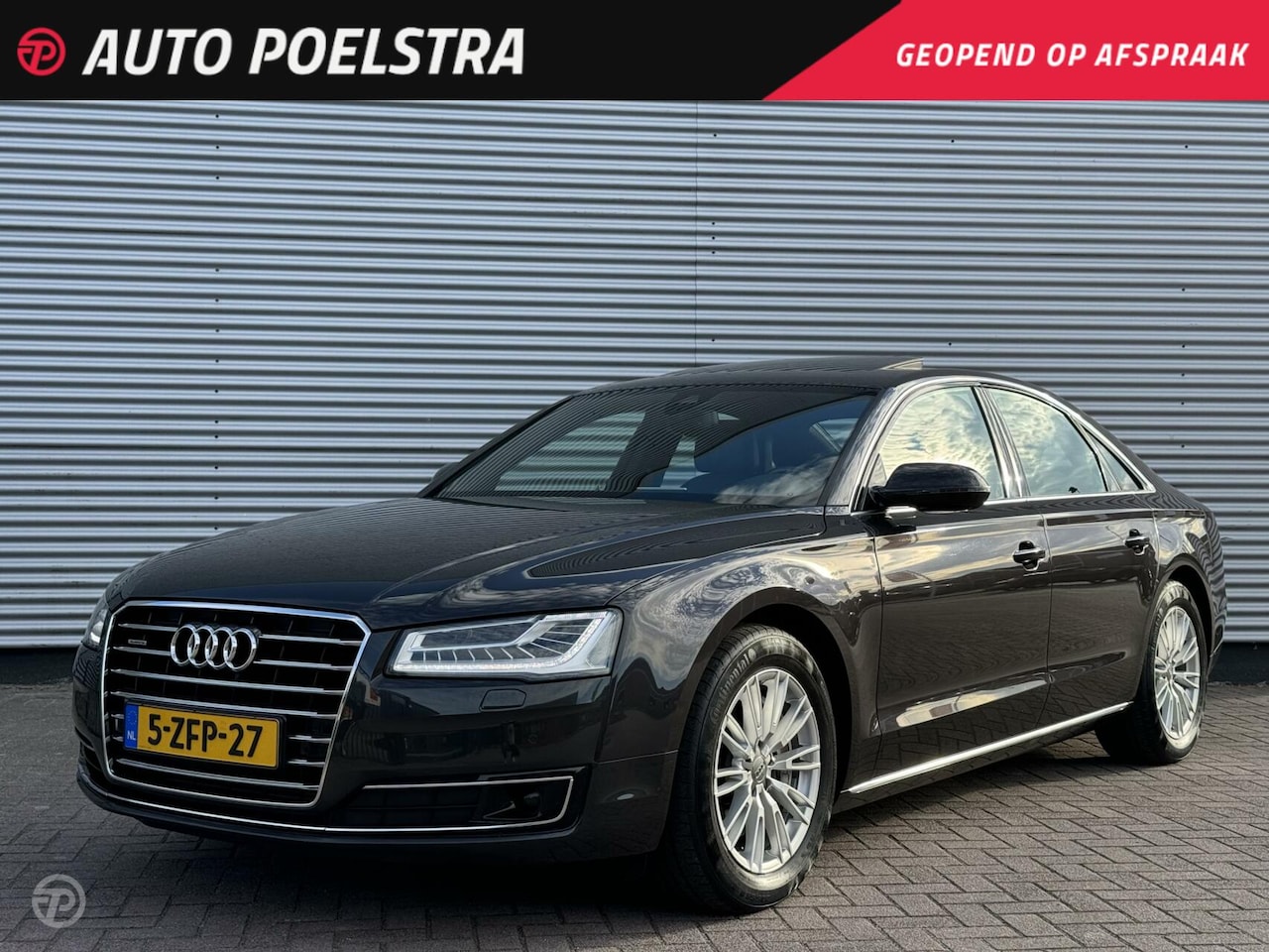 Audi A8 - 3.0 TDI quattro Pro Line+ Facelift Schuifdak Matrix Luchtvering NL Auto - AutoWereld.nl