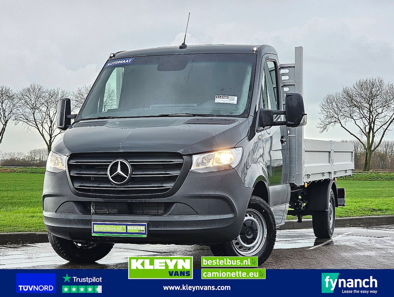 Mercedes-Benz Sprinter - 317 l3 open-laadbak xl! - AutoWereld.nl