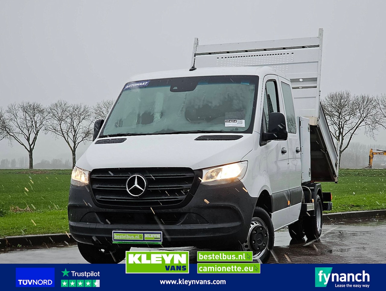 Mercedes-Benz Sprinter - 514 dub.cab. kipper ac! - AutoWereld.nl