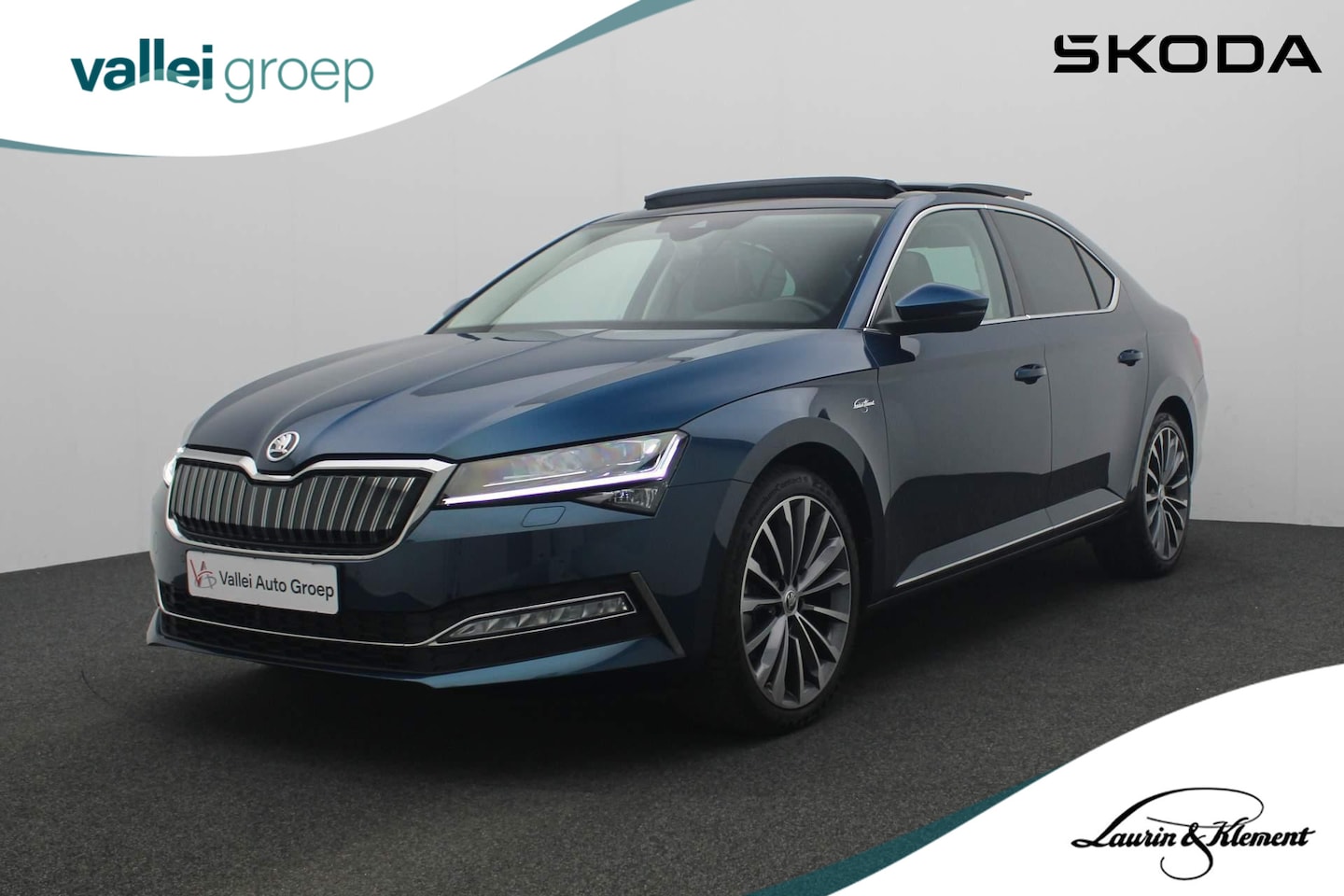 Skoda Superb - 1.4 TSI 218PK DSG iV Laurin & Klement | Pano | Matrix LED | Leer | DCC | Keyless | CANTON - AutoWereld.nl