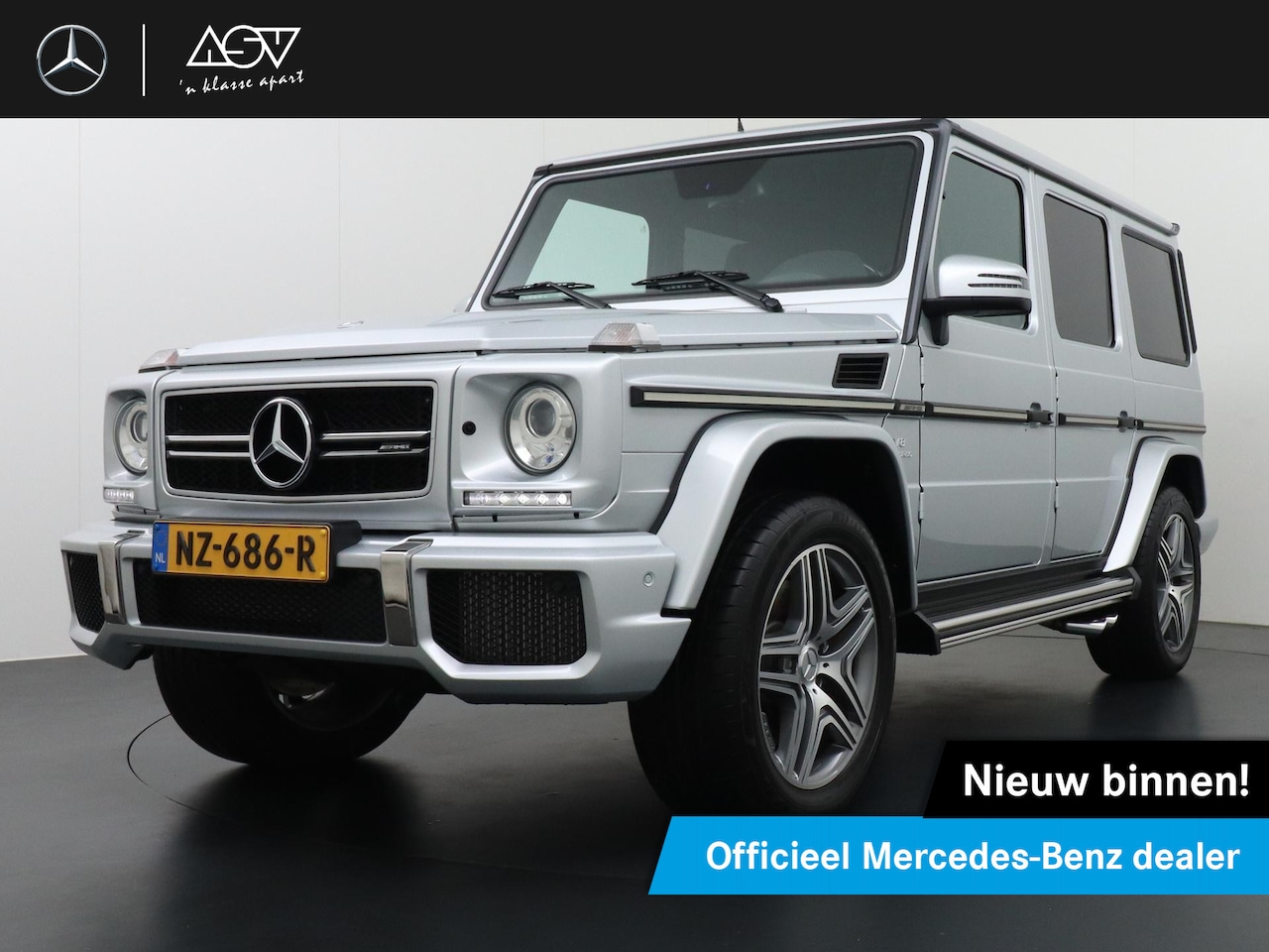 Mercedes-Benz G-klasse - AMG 63 | slechts 692 km !! | Schuif - kanteldak | Trekhaak | Standkachel |Origineel  Klass - AutoWereld.nl