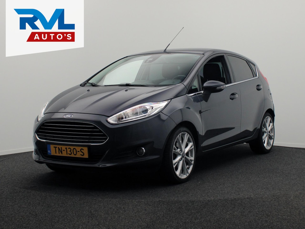 Ford Fiesta - 1.0 EcoBoost Titanium Navigatie Climate-control Lichtmetaal P.D.C. - AutoWereld.nl