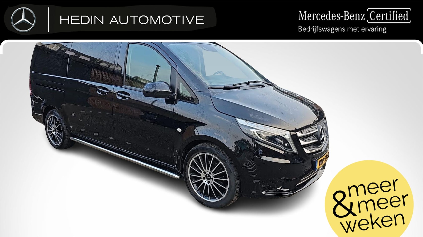 Mercedes-Benz Vito - 114 L2 Automaat Dubbel Cabine Comfort | Trekhaak | Stoelverwarming | LED | Climate Control - AutoWereld.nl