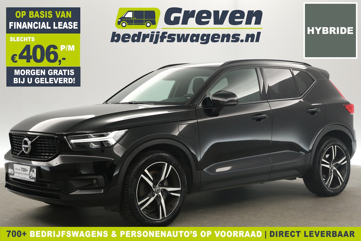 Volvo XC40 - 1.5 T5 Recharge R-Design 262PK Automaat 360Camera Carplay Clima LED Cruise Navi PDC Leder - AutoWereld.nl