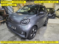 Smart Fortwo - EQ 22 Kwh snellader - winterpakket - Full Led etc