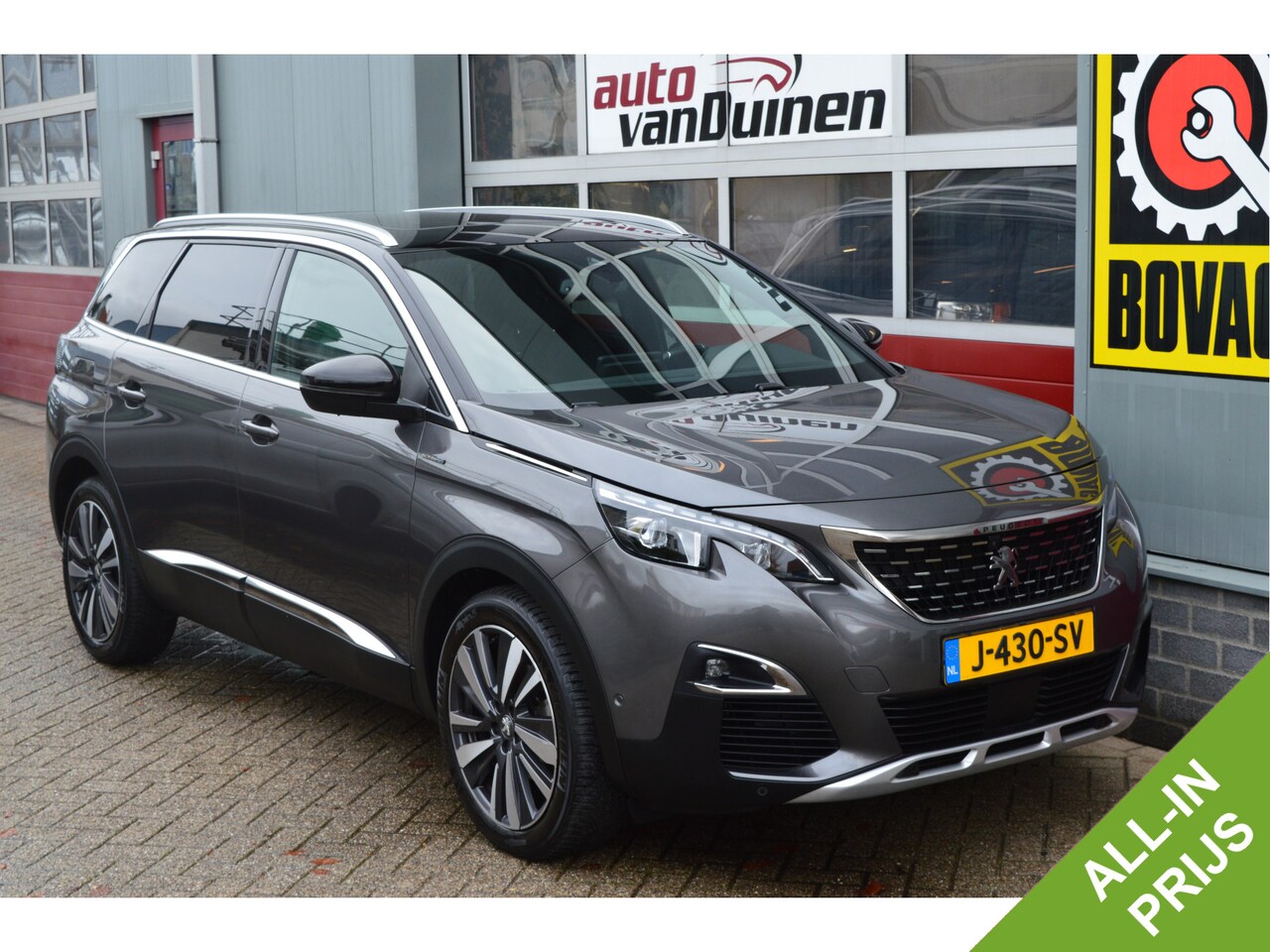 Peugeot 5008 - 1.2 PureTech GT-Line Avantage O.a: Afn. Haak, Pano, PDC, Keyless, DAB, Navi, Etc. All-in p - AutoWereld.nl