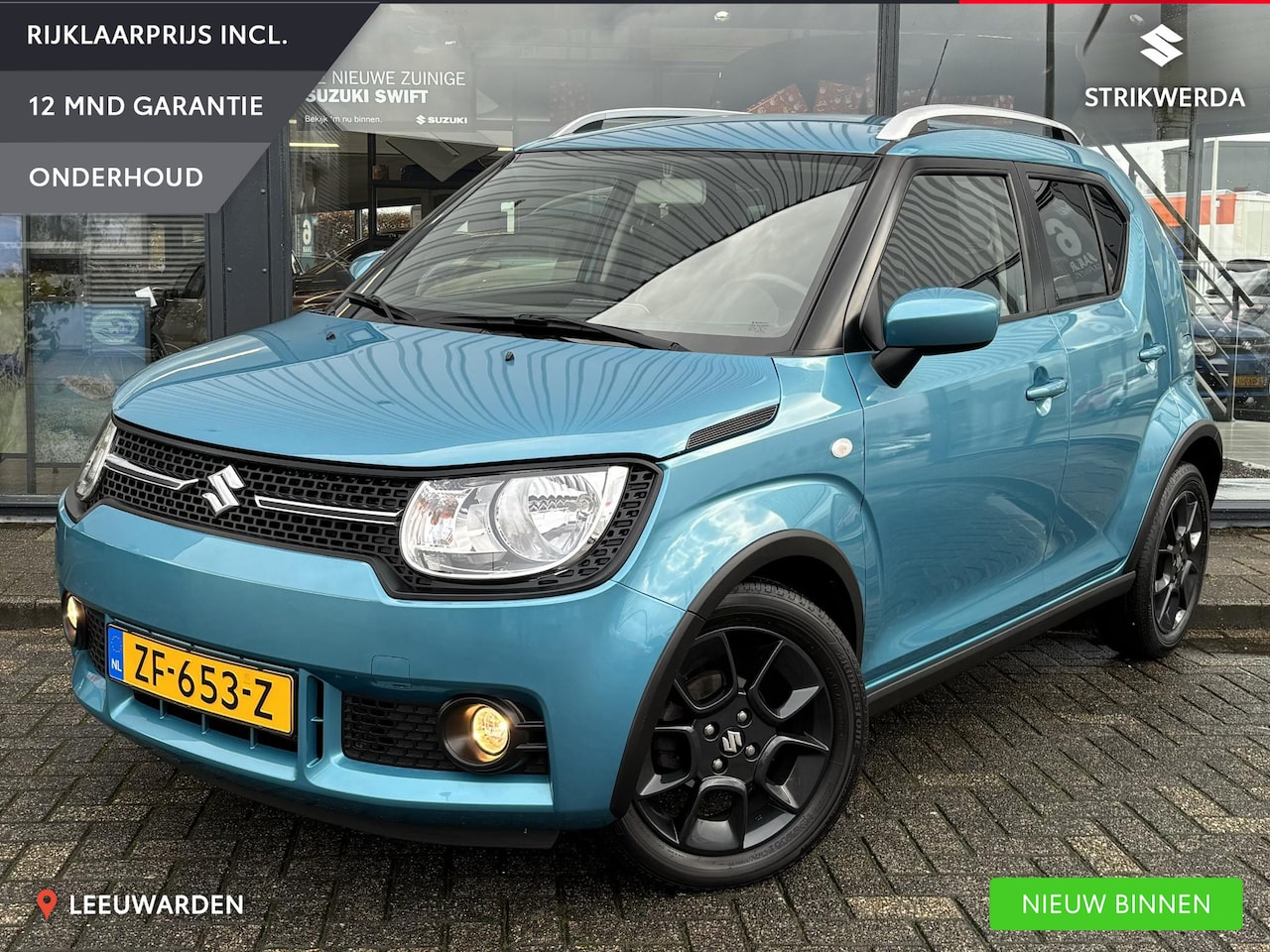 Suzuki Ignis - 1.2 Select Automaat Lmv/Airco/Trekhaak - AutoWereld.nl