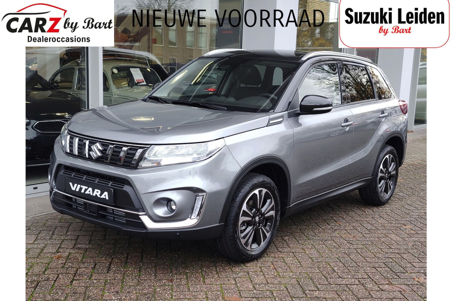 Suzuki Vitara - 1.5 FULL HYBRID STYLE BPM VOORDEEL | Met 6 JAAR GARANTIE! | Inclusief € 2.500,- Voorraad V - AutoWereld.nl