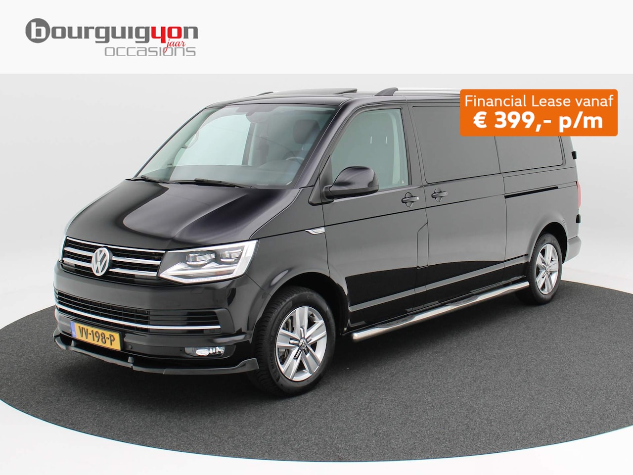 Volkswagen Transporter - 2.0 TDI L2H1 DC Highline | Dubbele Cabine | Camera | Elektrische deuren | Schuif/kantel da - AutoWereld.nl