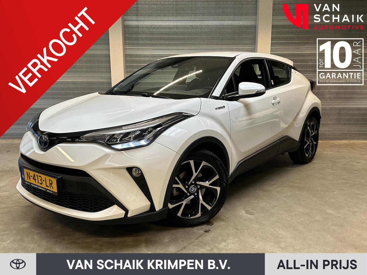 Toyota C-HR - 1.8 Hybrid TeamNL NL-auto LM velgen Carplay/Android - AutoWereld.nl