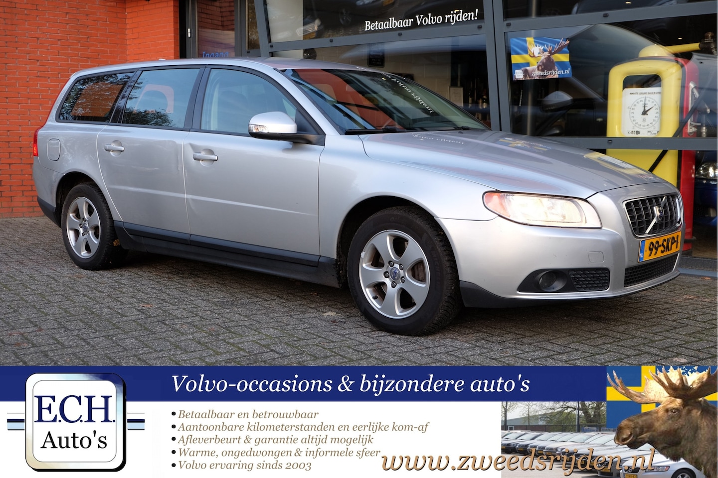 Volvo V70 - 2.4D Kinetic 2.4D 163 pk Kinetic - AutoWereld.nl