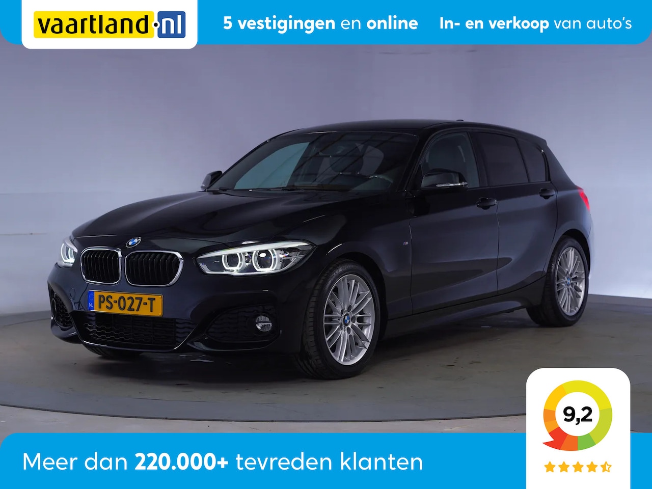 BMW 1-serie - 118i M Sport Aut. [ LED Navi Leder Sportstoelen ] - AutoWereld.nl