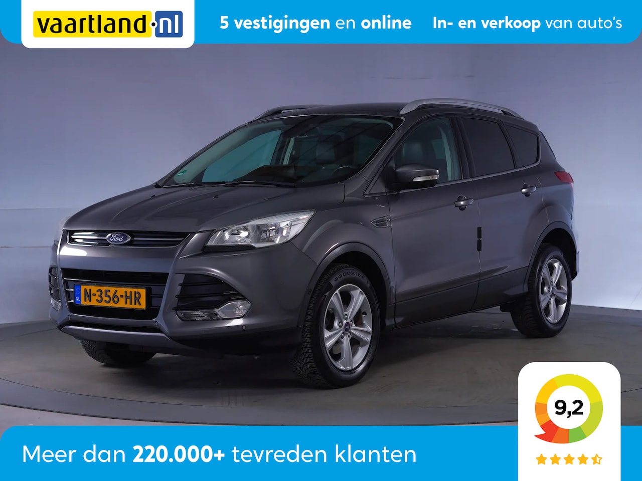 Ford Kuga - 1.6 Titanium [ airco cruise control Trekhaak ] - AutoWereld.nl