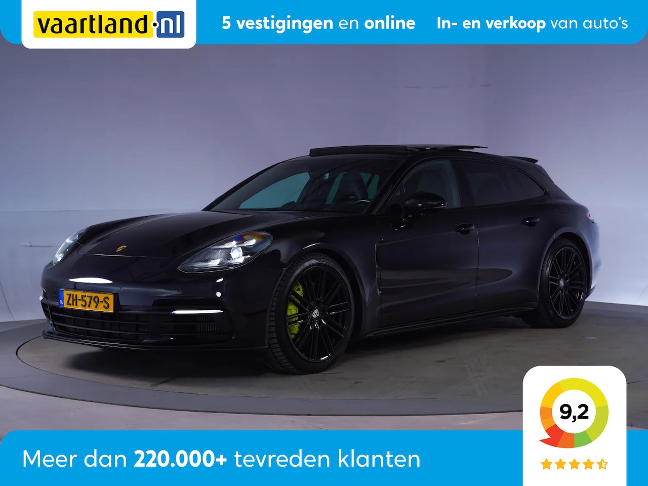 Porsche Panamera Sport Turismo - 2.9 4 E-Hybrid [ Panorama Sport-chrono BOSE ] - AutoWereld.nl