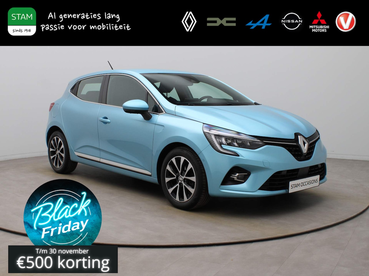 Renault Clio - TCe 90pk Intens 360° Camera | Climate | Navi | Parksens. v+a - AutoWereld.nl