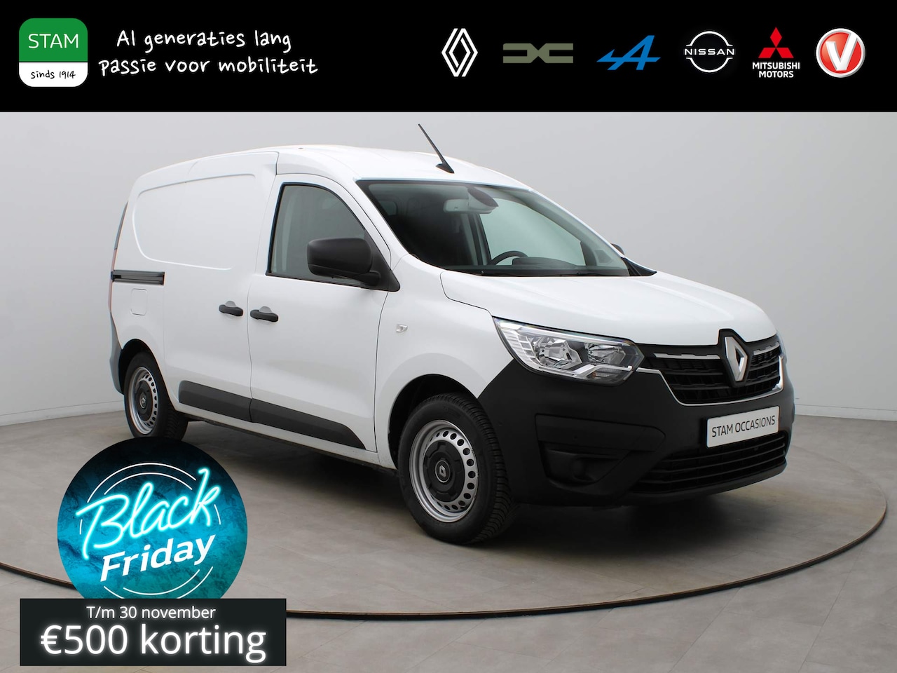 Renault Express - 1.5 dCi 75 Comfort Airco | Bleutooth | Camera | Cruisecontrol | Parksens. v+a - AutoWereld.nl