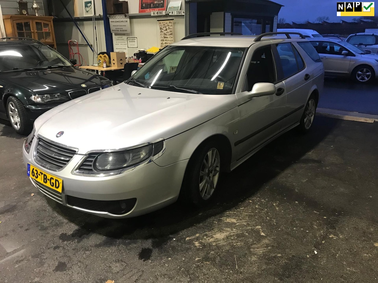 Saab 9-5 Estate - 1.9 TiD Linear Business EURO4(EXPORT PRIJS) Info:0655357043 - AutoWereld.nl