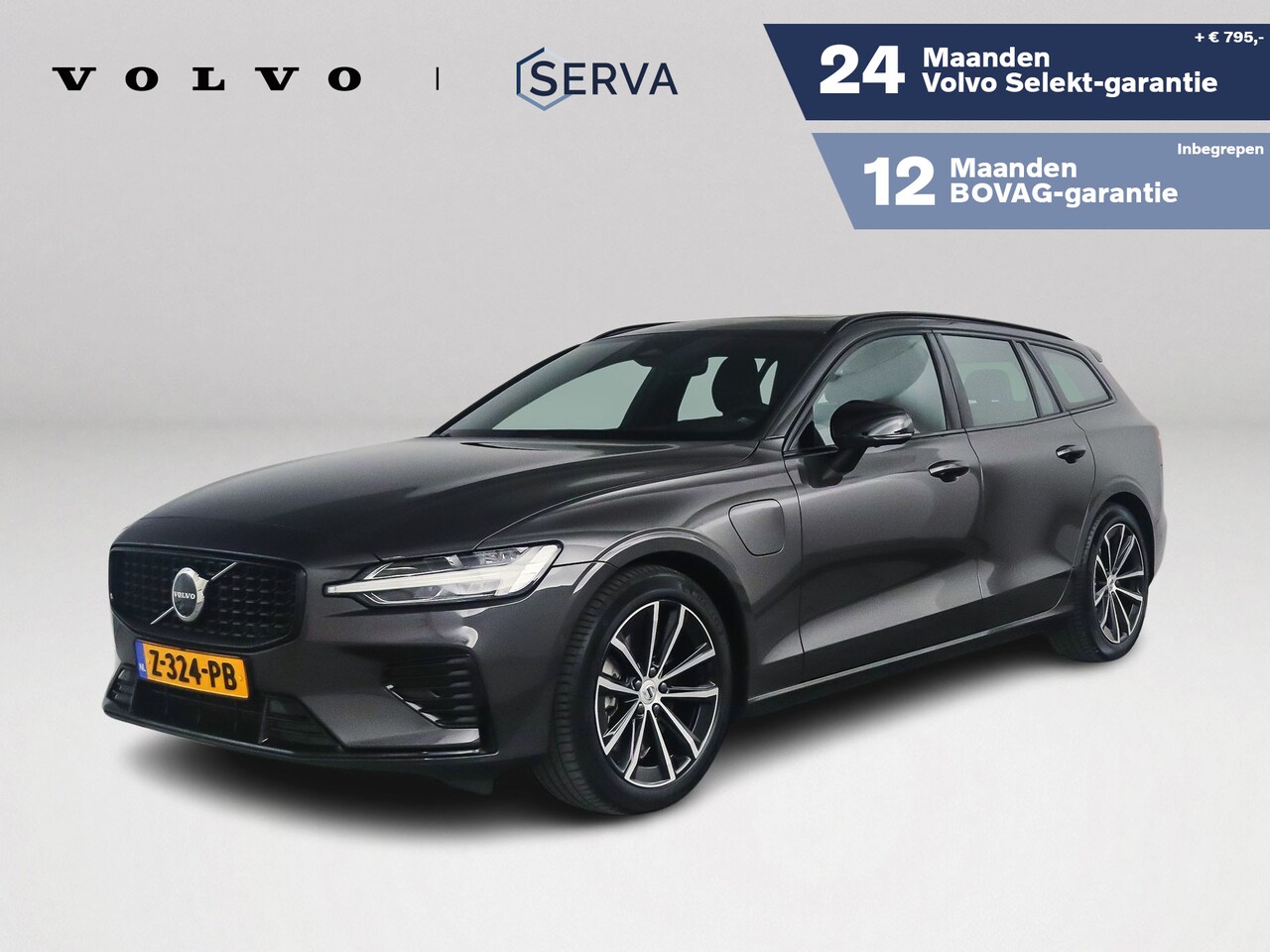 Volvo V60 - T6 Aut. Recharge AWD Plus Dark | Panoramadak | Bowers & Wilkins | 360º camera - AutoWereld.nl