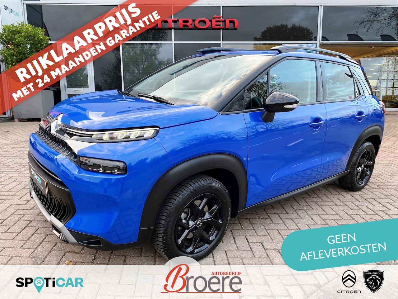 Citroën C3 Aircross - 1.2 Turbo 130pk EAT6 Automaat Shine | 16 inch velgen, camera, navigatie, verwarmde voorsto - AutoWereld.nl