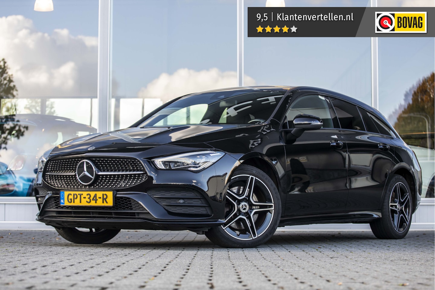 Mercedes-Benz CLA-klasse Shooting Brake - 250 e AMG | E-Trekhaak | Night | Carplay | DAB | Stoelverw. - AutoWereld.nl