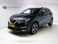 Nissan Qashqai - 1.3 DIG-T Tekna 141 PK Panoramadak, Trekhaak, Navigatie, 360 Camera, Stoelverwarming en vo