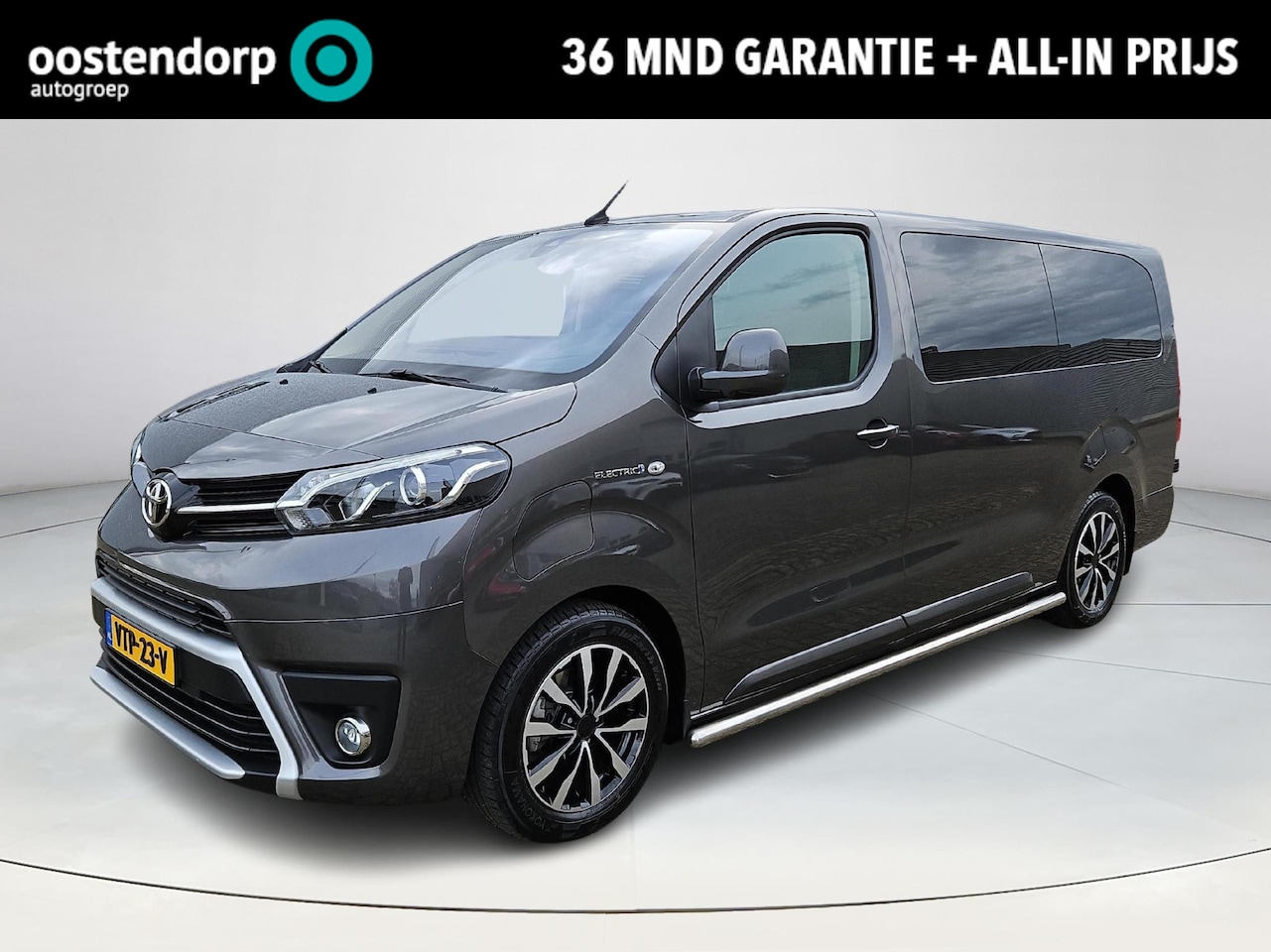 Toyota ProAce - Electric Dubbelcabine Prof Long Range 5zits 75kWh | Safety Pack | - AutoWereld.nl