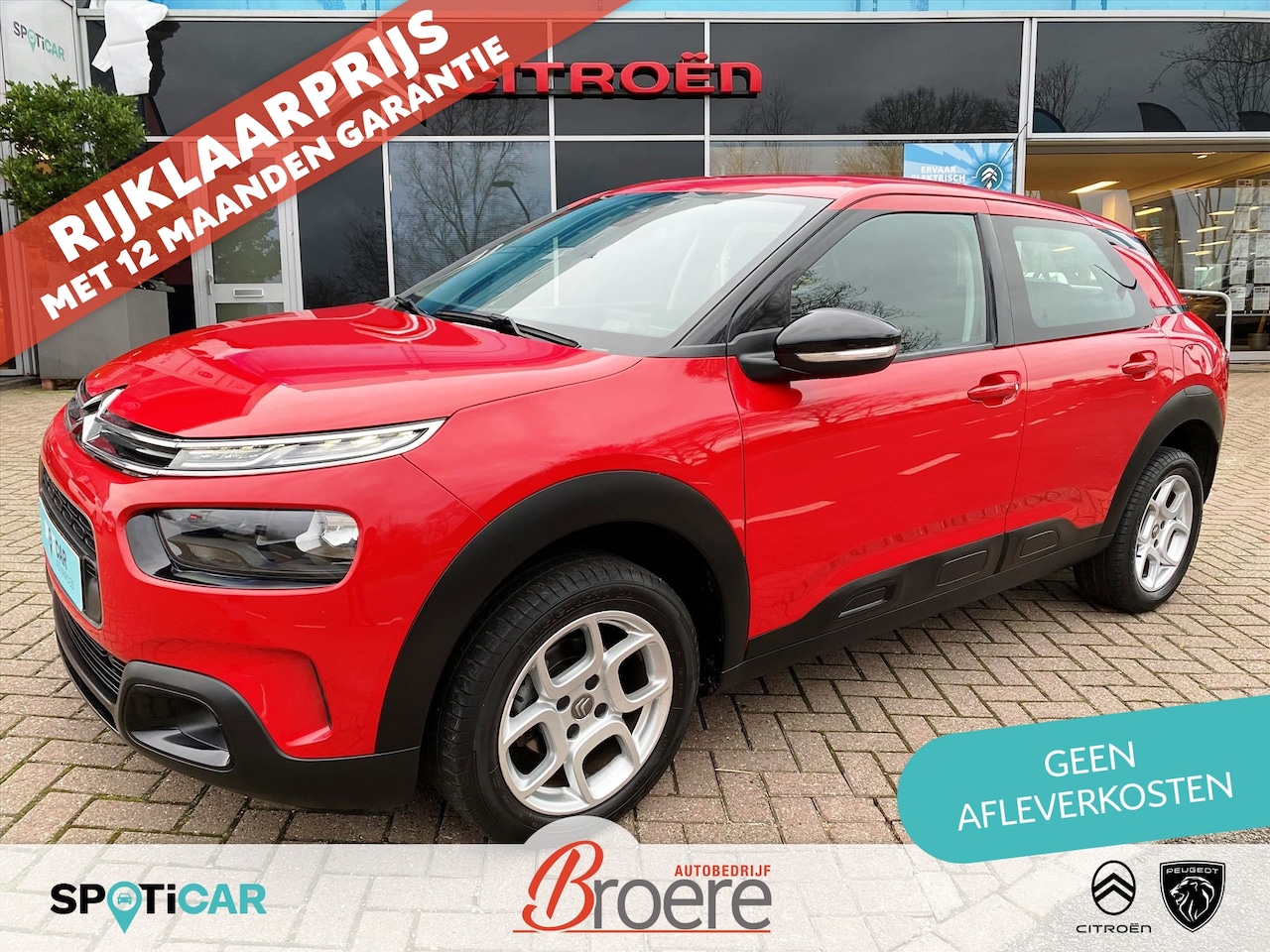 Citroën C4 Cactus - 1.2 Turbo 110pk Automaat Business | navigatie, bluetooth, apple car play, android auto, da - AutoWereld.nl